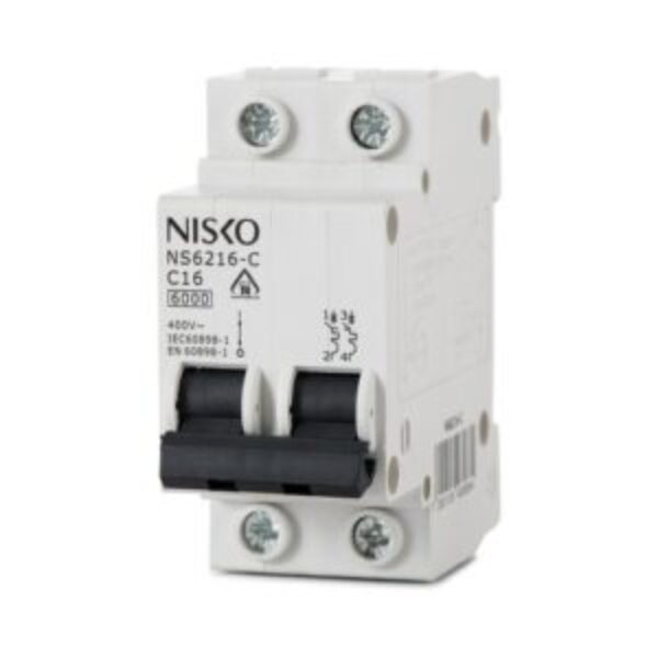 Household miniature automatic circuit breaker 6KA characteristic C single phase NS6110-C 1P 10A