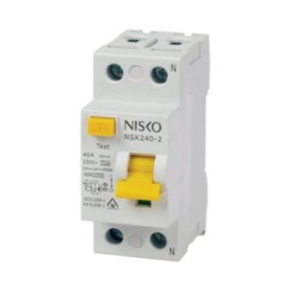 Depreciation relay NSK240-2 2X40/0.03 30mA