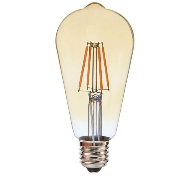 Filament for dimming 8W ST64 amber-light yellow