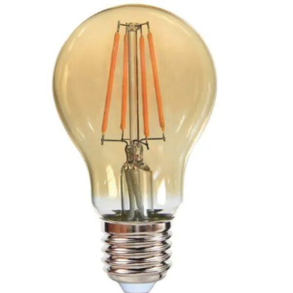 Filament for dimming 8W A60-light yellow