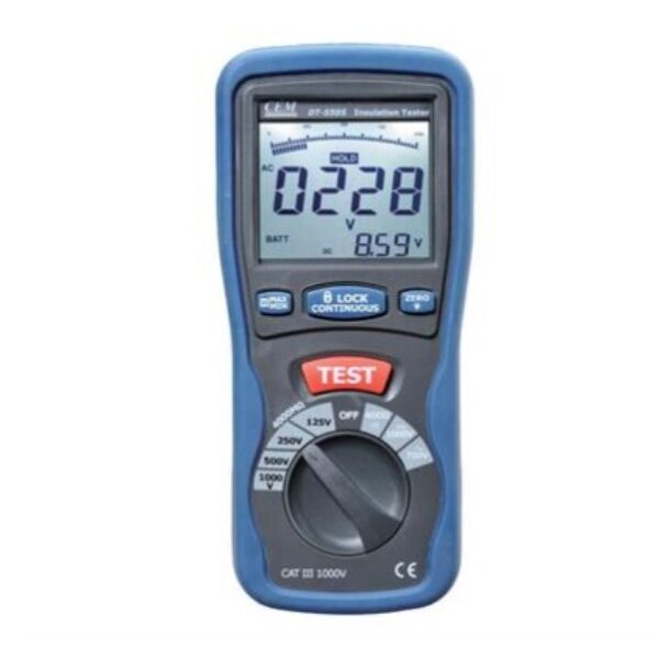 1000 volt insulation tester model DT5505