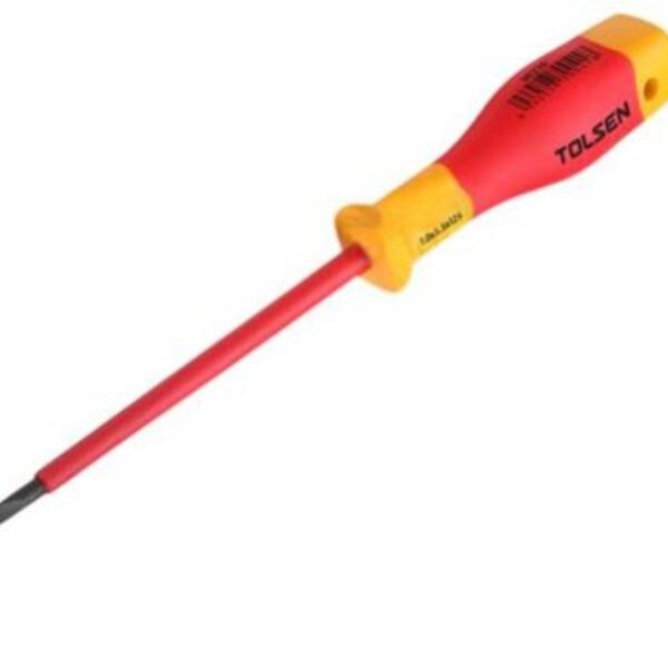 Insulated flat screwdriver, 1000 volts