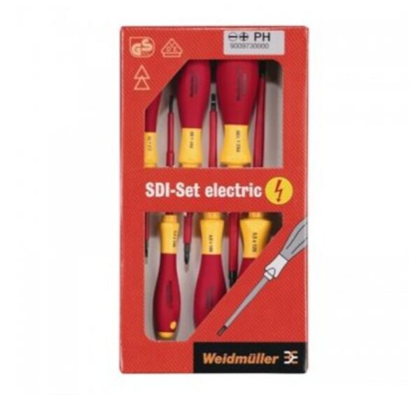 WEIDMULLER SDIS 2.5-5.5-PH1|2 screwdriver set.