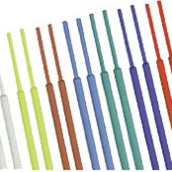 Colored shrink tubes