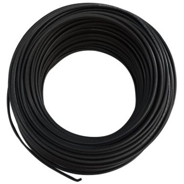 Black DC cable 1*6