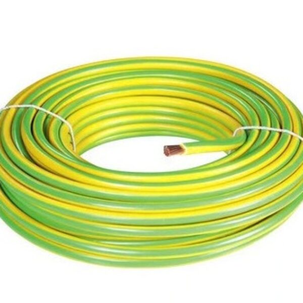 Yellow/green copper binding wire 1*2.5 mm