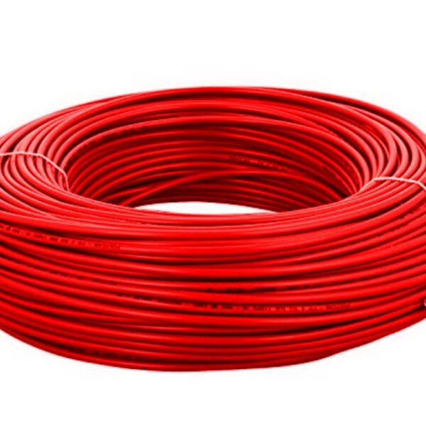 Red flexible cable
