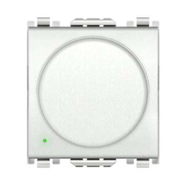 TRIAC dimmer rotary switch 2 module white matte maximum power 5-150W suitable for LED bulbs