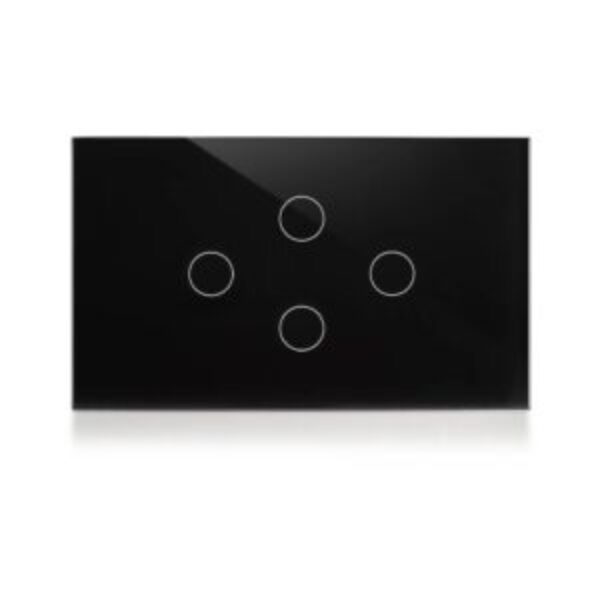 Smart switch for lighting / scenario 4 glass buttons