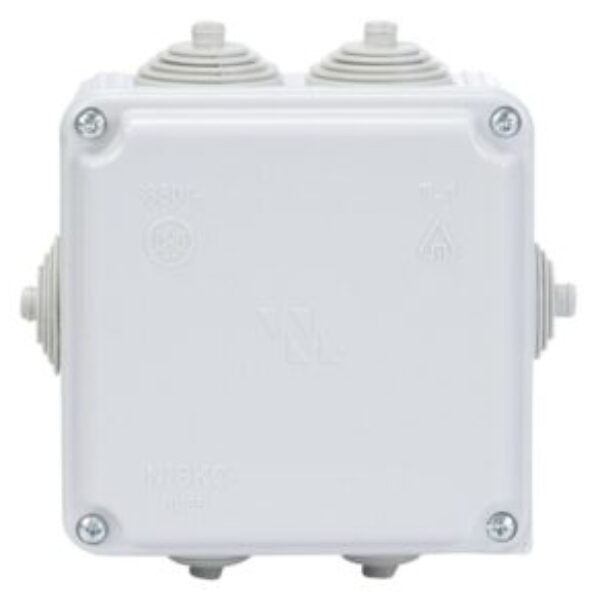 Junction box with nipples T-1P 100X100X50 IP55