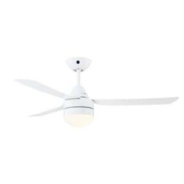 White ceiling fan MEGARA 48" 2XE14