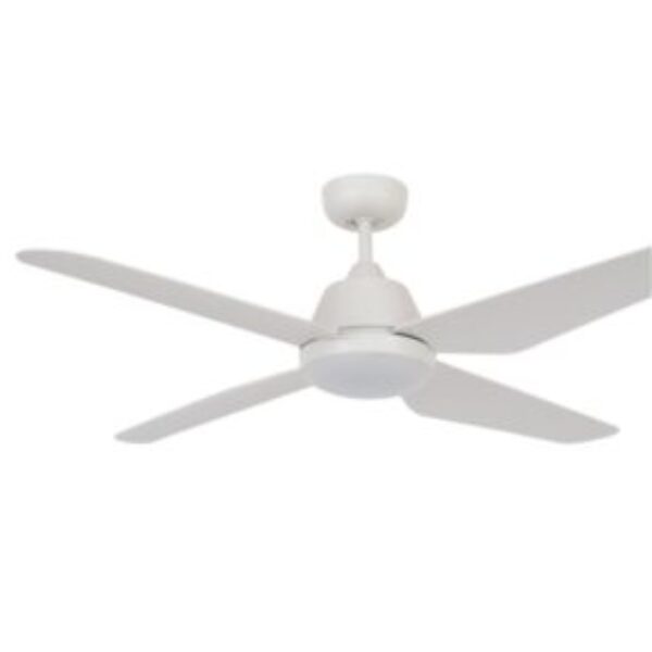 White ceiling fan + ARIA 48 LED