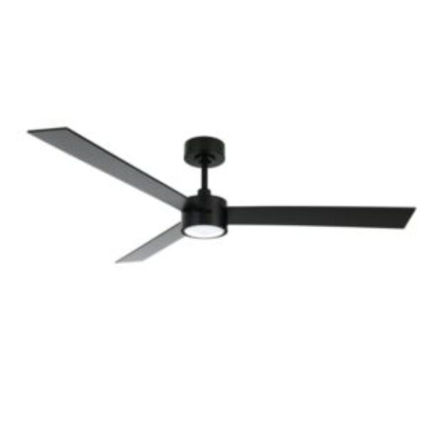 Ceiling fan + LED "52 CLIMATE IV black