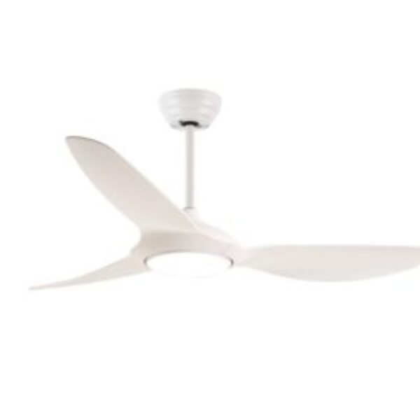 Ceiling fan + LED lighting "52 PARIS black