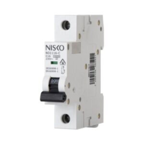 Industrial Miniature Circuit Breaker 10KA Characteristic C Single Phase NO1120-C 1P 20A