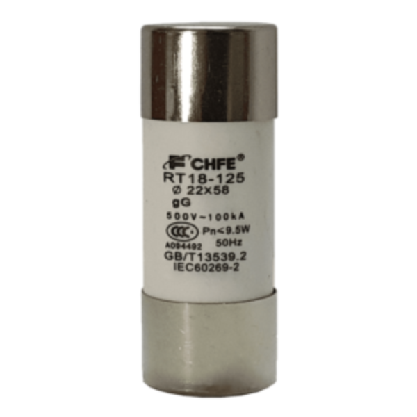 Cylindrical fuse 22X58